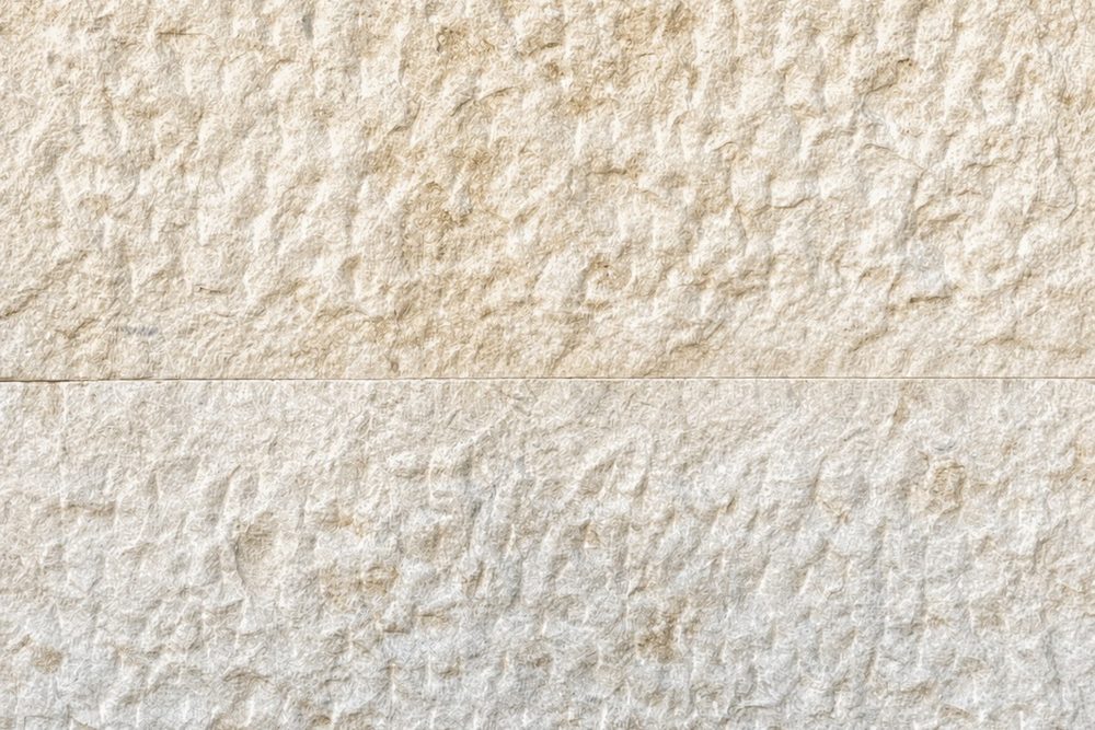 Textura das peças de Rock Face Imperial, faixas largas em relevo